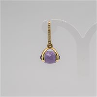 Orecchini Nanis Donna Bon-Bon in Oro giallo Ametista OS1-474 - OS1-474